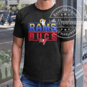Los Angeles Rams Vs Tampa Bay Buccaneers 2021 2022 Divisional Matchup NFL T-Shirt