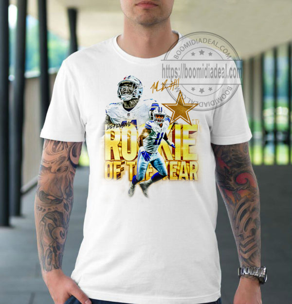 Micah Parsons Dallas Cowboys 2022 PFF Defensive Rookie Of The Year T-Shirt