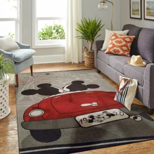 Mickey And Minnie Mouse 1928 Rug Home Decor