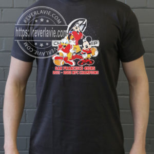 Mickey Donald Goofy San Francisco 49ers NFC Conference Championship 2022 T-Shirt