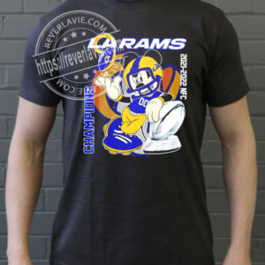Mickey Los Angeles Rams NFC Champions 2021 2022 T-Shirt