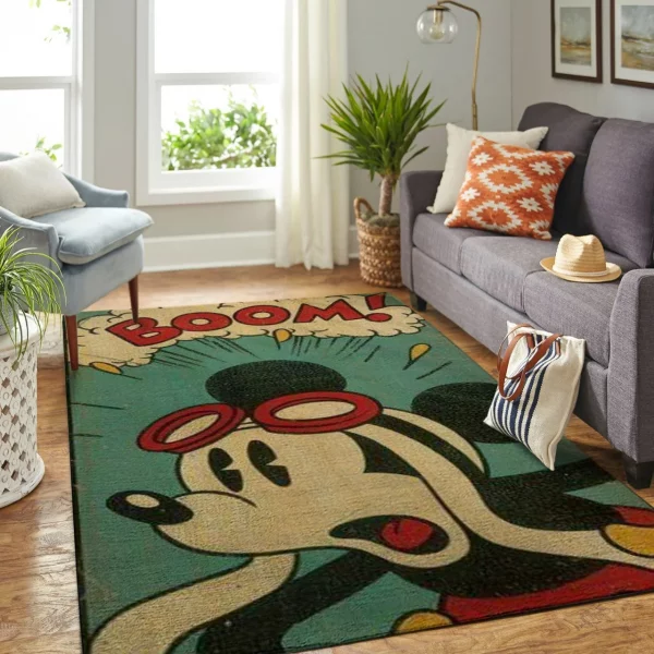 Mickey Mouse Boom Disney Rug Home Decor