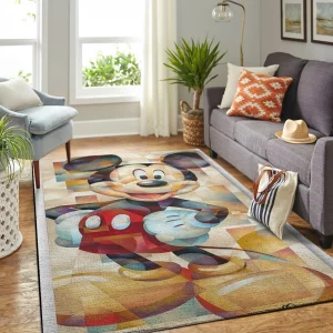 Mickey Mouse Cute Disney Rug Home Decor