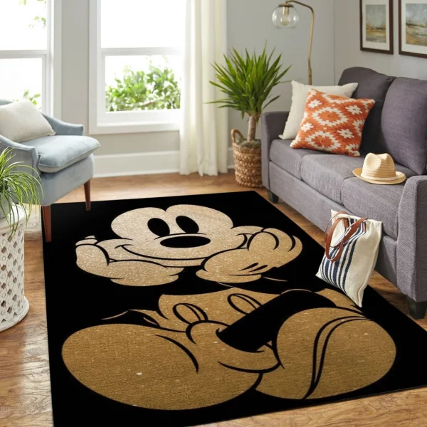 Mickey Mouse Disney Area Rug Home Decor