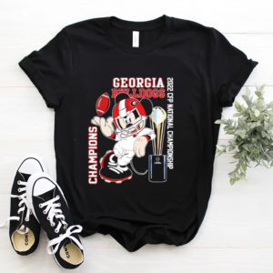 Mickey Mouse Georgia Bulldogs Champions 2022 CFP National Championship Classic T-Shirt