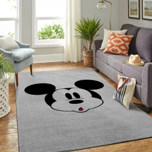 Mickey Mouse Head Disney Rug Home Decor