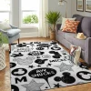 Mickey Mouse Sign Globes Rug Home Decor