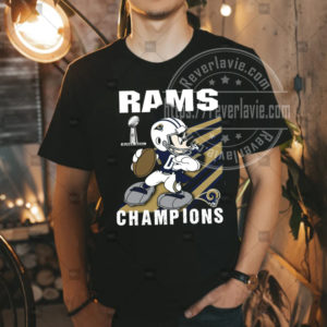 Mickey Rams Champions 2022 Super Bowl LIV Classic T-Shirt