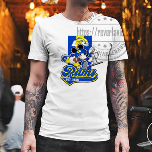Mickey Trophy Super Bowl 2022 Los Angeles Rams Unisex T-Shirt