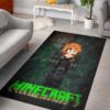 Air Jordan Kaws Camouflage Sneaker Rug Home Decor
