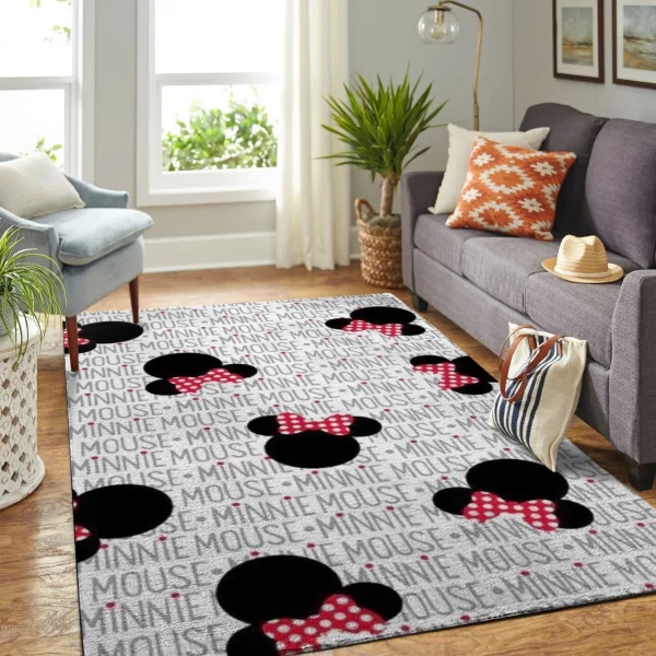 Minnie Mouse Mickey Rug Home Decor