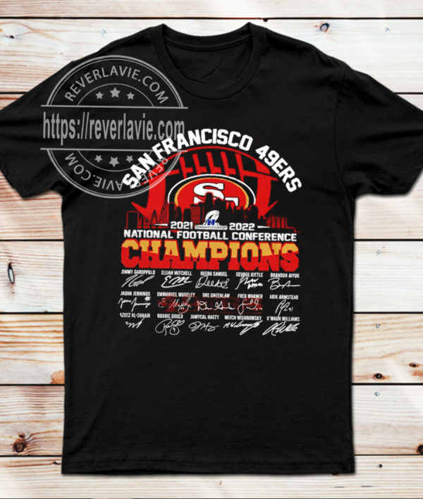 NFC 2022 San Francisco 49ers Conference Championship T-Shirt