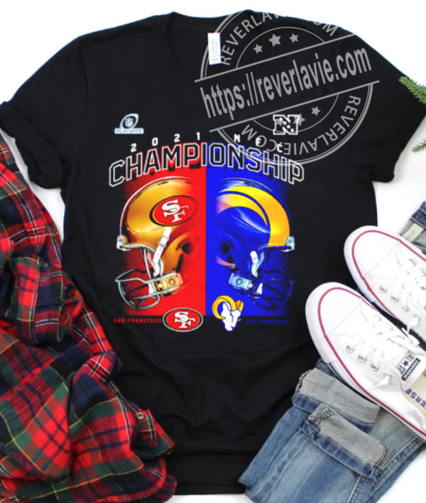 NFC Conference Championship 2022 San Francisco 49ers Vs Los Angeles Rams NFL Unisex T-Shirt