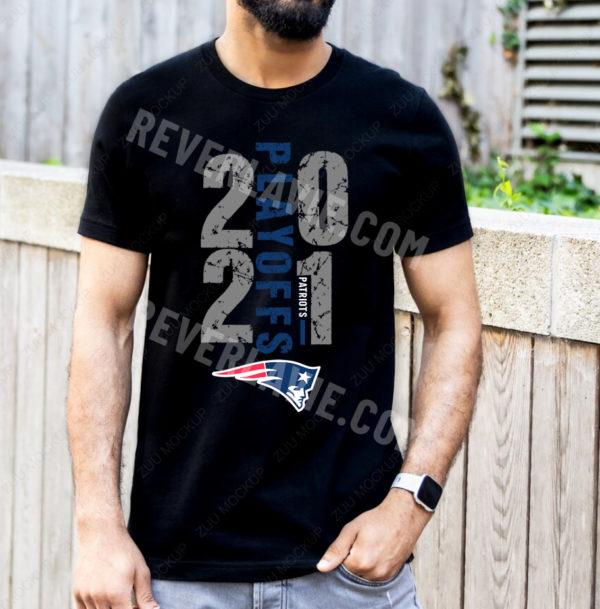 New England Patriots 2021-2022 NFL Playoff Unisex T-Shirt