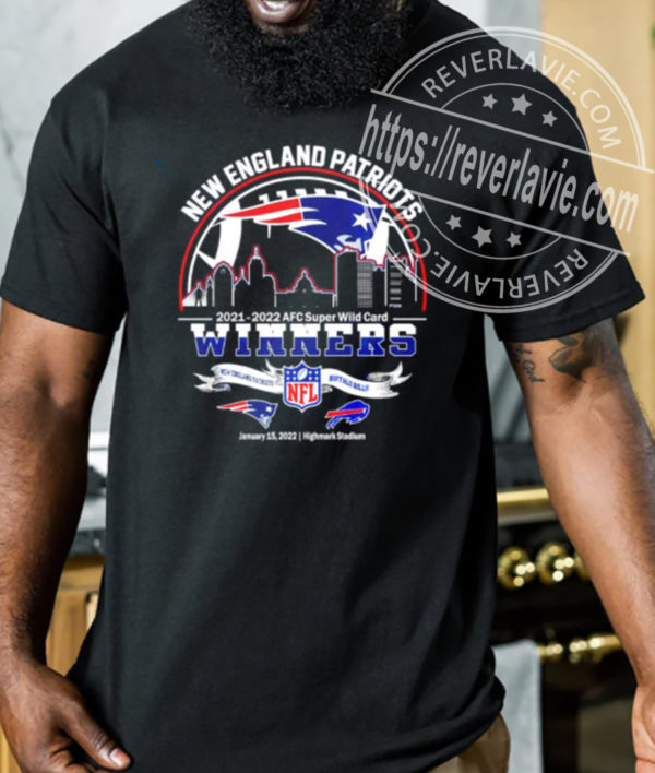 New England Patriots Winners 2022 Super Wild Card NFL Divisional T-Shirt