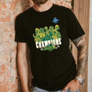 North Dakota State Bison NDSU 2022 Champions FCS Unisex T-Shirt