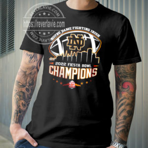 Notre Dame Wins Champions 2022 Fiesta Bowl New Design T-Shirt