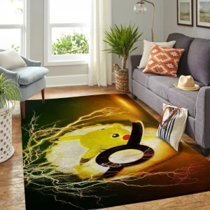 Pikachu Pokemon Ball Pokemon Rug Home Decor