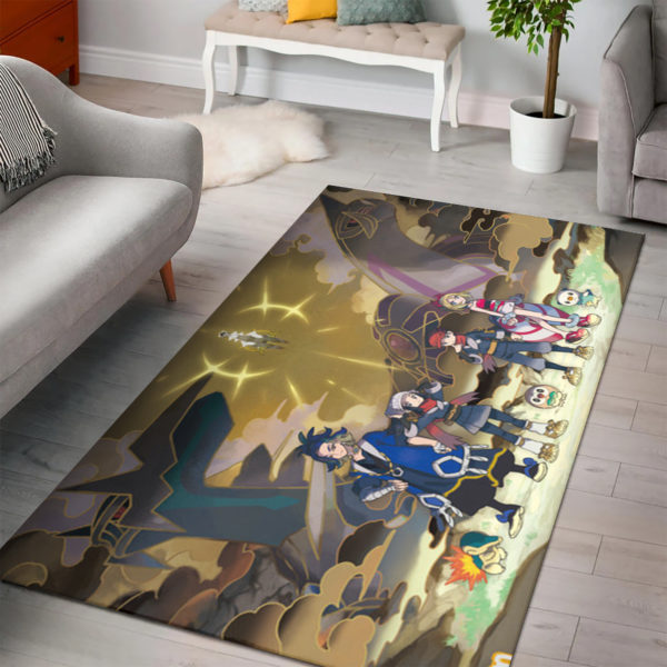 Pokemon Legends Rug Living Room