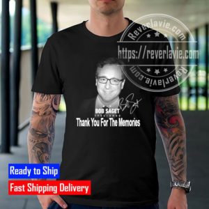 RIP Bob Saget Thank You For The Memories Signatures T-shirt