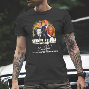 RIP Sidney Poitier 1927 – 2022 Signature T-Shirt