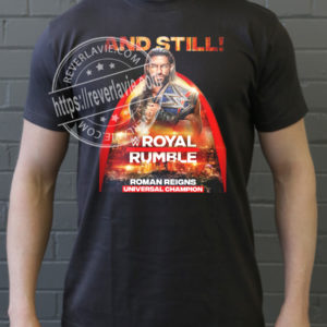 Roman Reigns Wins 2022 Royal Rumble WWE Universal Championship T-Shirt
