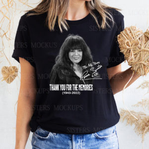 Ronnie Spector RIP 1943-2022 Thank You For The Memories T-Shirt