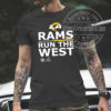 Los Angeles Rams Wins Champions 2022 NFC West Division T-Shirt