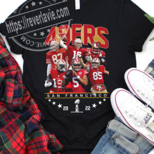 San Francisco 49ers 2022 NFC Champions Super Bowl Champions New Design T-Shirt