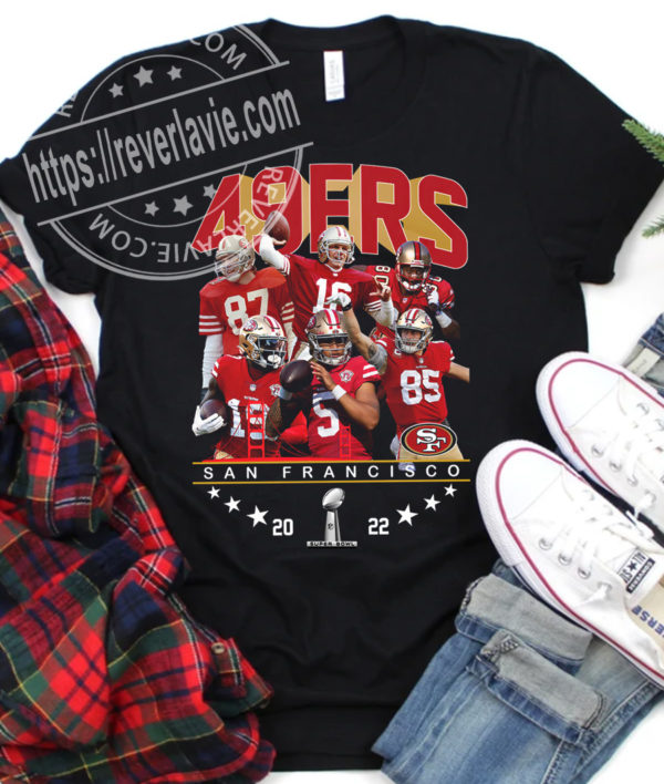 San Francisco 49ers 2022 NFC Champions Super Bowl Champions New Design T-Shirt