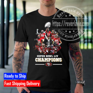 San Francisco 49ers Champions 2022 Trophy Super Bowl Fan Gifts T-Shirt