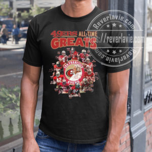 San Francisco 49ers Members All-Time Greats Signature Unisex T-Shirt