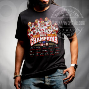 San Francisco 49ers Niners 2022 Super Bowl Champions Signature T-Shirt