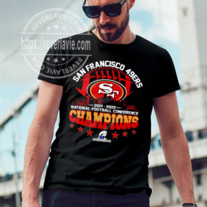 San Francisco 49ers Skyline 2022 Conference Championship T-Shirt