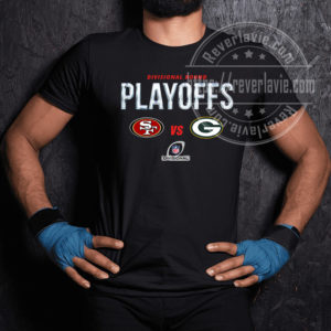 San Francisco 49ers Vs Green Bay Packers 2022 Divisional Round NFL Playoffs T-Shirt