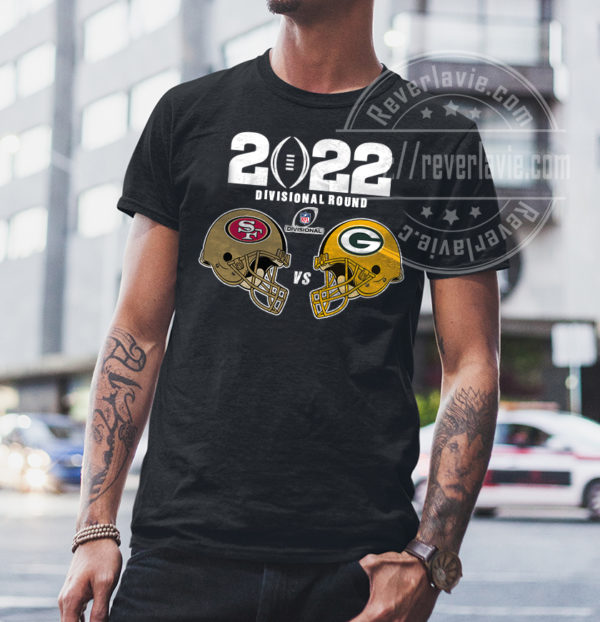 San Francisco 49ers Vs Green Bay Packers 2022 Divisional Round T-Shirt
