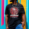 Yes I Am Old But I Saw Back To Back Champions Super Bowls 2022 San Francisco 49ers T-Shirt