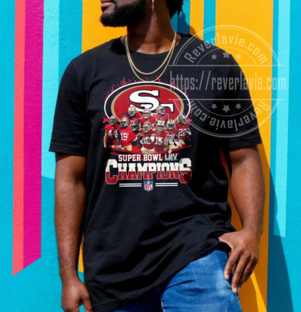 San Francisco 49ers Wins Super Bowl Champions NFL T-Shirt