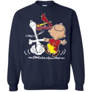 Snoopy St Louis Cardinals Fan Gifs Charlie Brown And Snoopy Sweatshirt