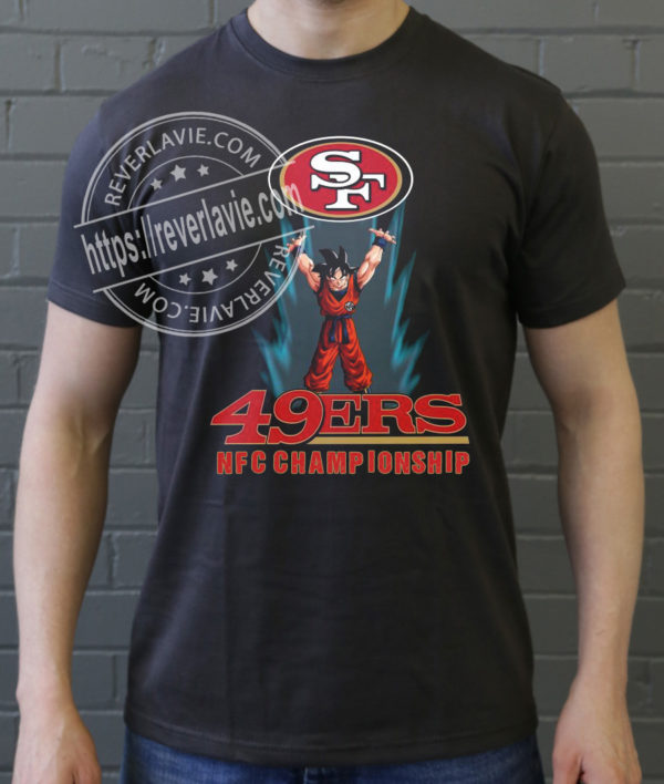 Son Goku San Francisco 49ers 2021 2022 NFC Championship T-Shirt