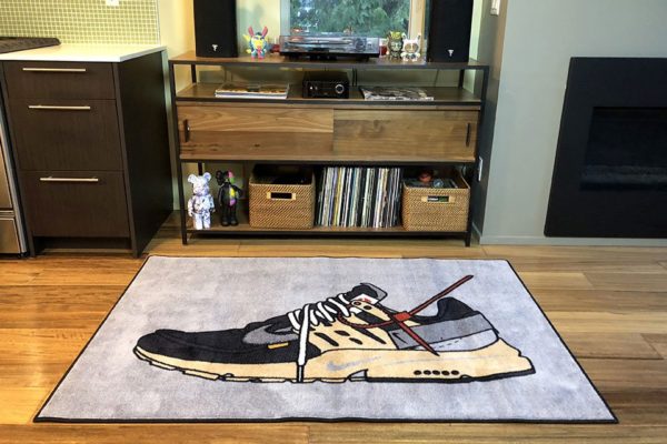 Spilled Sneaker Rug New Design Home Decor