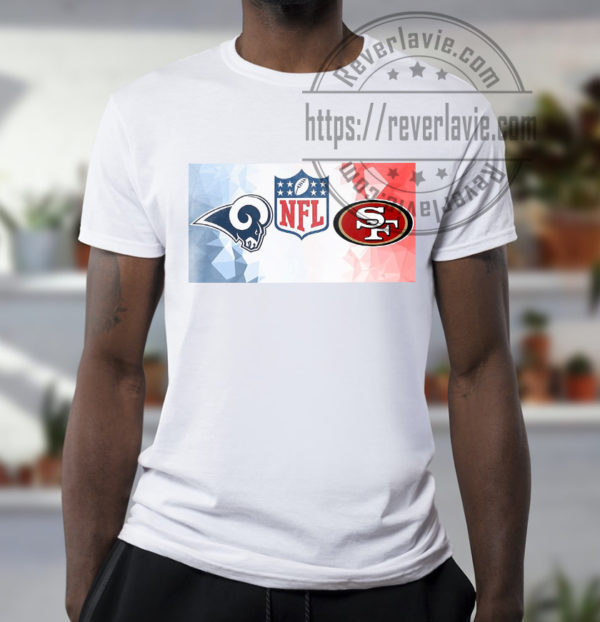 Stage Is set For The NFC Championship Game Rams VS 49ers T-Shirt
