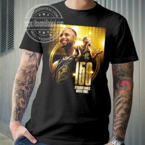 Stephen Curry NBA All-Time 3-Point Lead New Design T-Shirt
