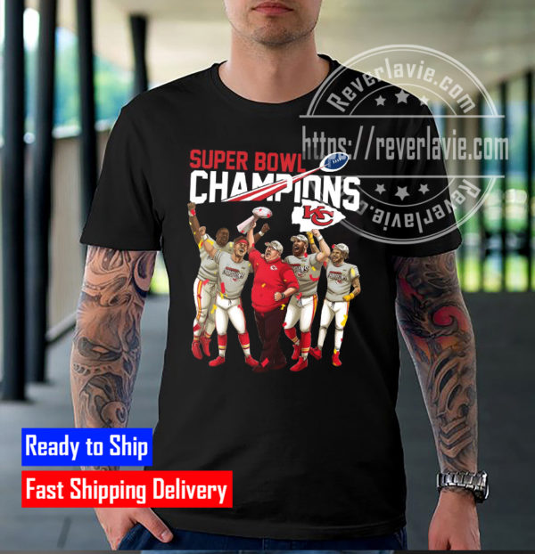 Super Bowl Champions 2021 2022 Kansas City Chiefs Team T-Shirt.jpg