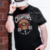 Yes I Am Old But I Saw Back To Back Champions Super Bowls 2022 San Francisco 49ers T-Shirt