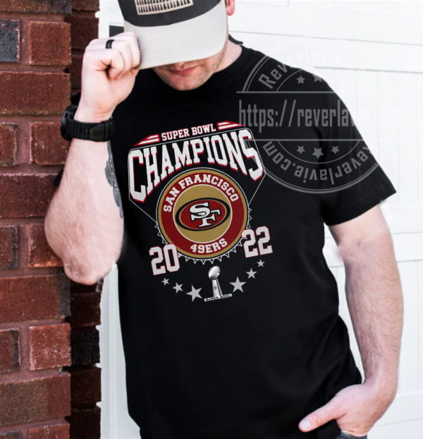 Super Bowl Champions San Francisco 49ers 2022 New Design T-Shirt