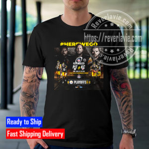 Super Wild Card 2021-2022 Kansas City Chiefs Vs Pittsburgh Steelers T-Shirt