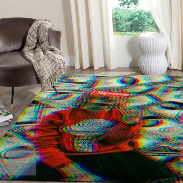 Supreme Rug Hypebeast Carpet Luxurious Fashion Rug Floor Decor