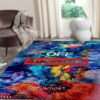 Kaws X Supreme Rug Fashion Brand Area Rug Bedroom Rug