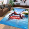 Black Panther Supreme Rug Supreme Area Rug Home Decor